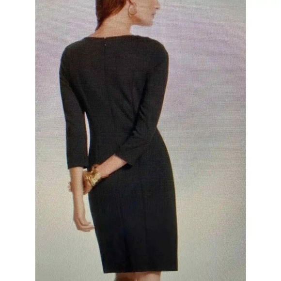 Chicos So Slimming sz 0 leopard print sheath dress sz 4/6 - Picture 2 of 5